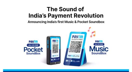 Paytm Paytm bringt tragbare Pocket Soundbox auf den Markt Musik Soundbox
