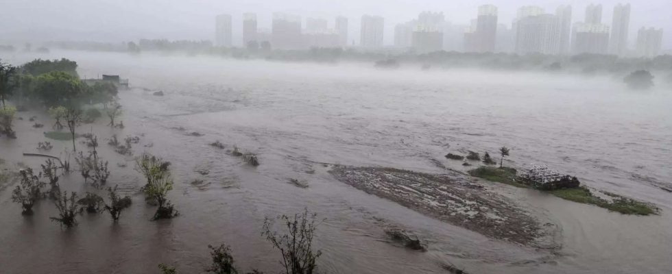Peking Peking verzeichnet die staerksten Regenfaelle seit mindestens 140 Jahren