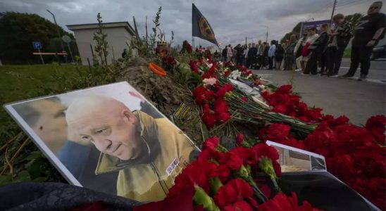 Putin Russlands Prigoschin privat in St Petersburg begraben