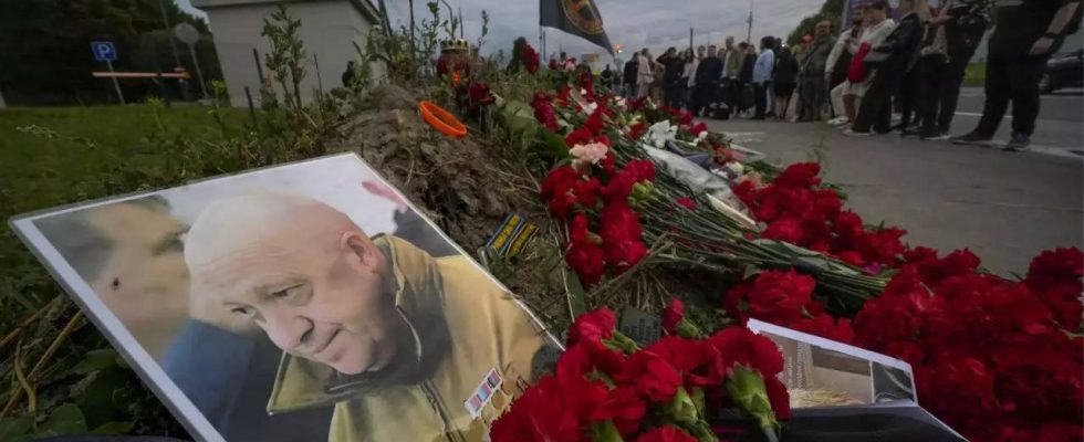 Putin Russlands Prigoschin privat in St Petersburg begraben