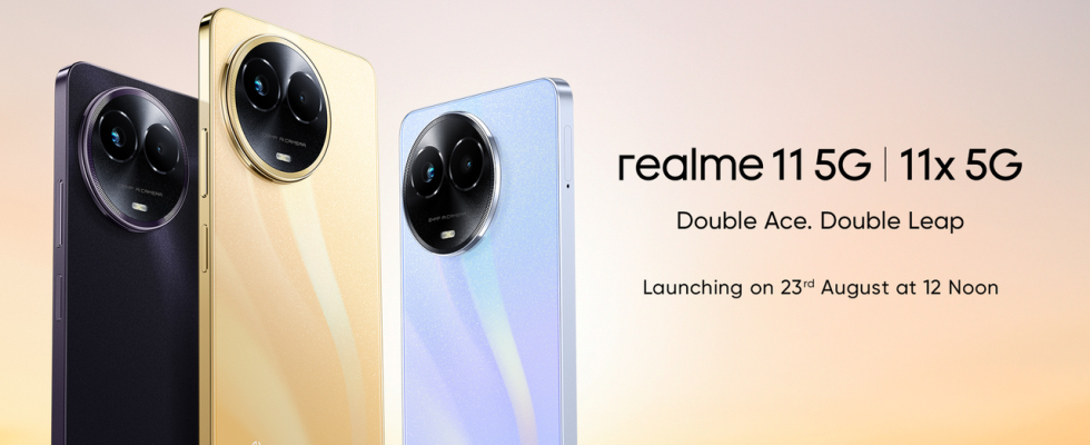Realme 11 Die Smartphones Realme 11 und Realme 11X werden