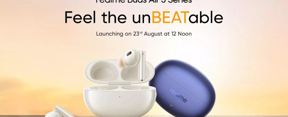 Realme Buds Air 5 True Wireless Ohrhoerer Serie wird am 23 August in