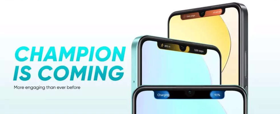 Realme C51 Das Realme C51 Smartphone wird bald in Indien auf