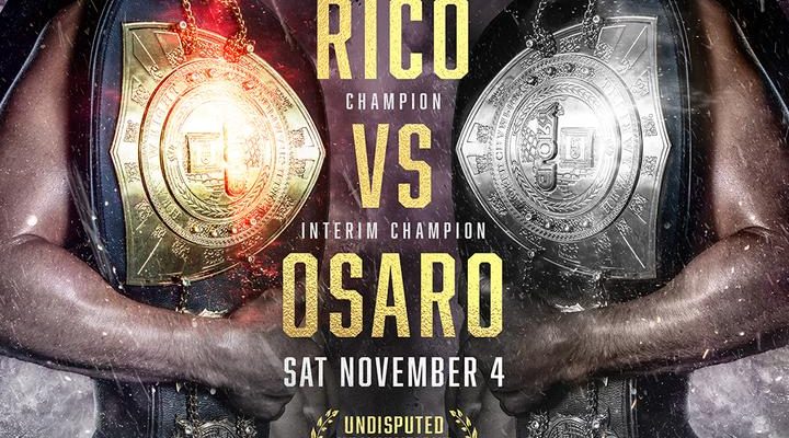 Rico Verhoeven kehrt am 4 November zum Titelkampf mit Osaro