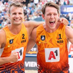 Sensation bei Beachvolleyball Europameisterschaft De Groot und Luini schicken Weltmeister nach