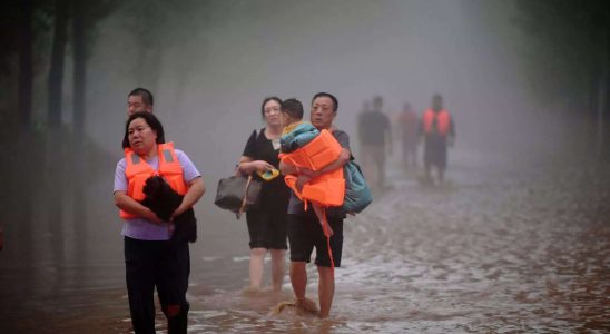 Taifun Doksuri Die toedlichen Stuerme in Peking brachten die staerksten