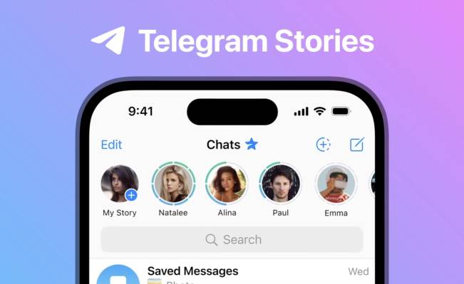 Telegram fuehrt seine Stories Funktion fuer alle Benutzer ein