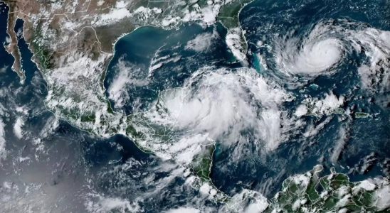 Tropischer Sturm Der tropische Sturm Idalia zieht auf Florida zu