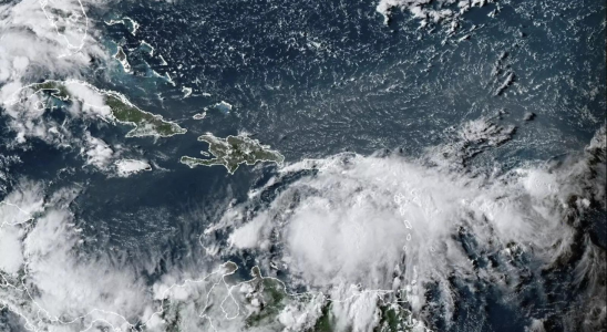 Tropischer Sturm Tropischer Sturm Franklin verstaerkt sich zu einem Hurrikan