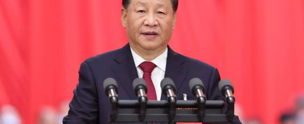 Xi Jinping China bestaetigt dass Xi am Wirtschaftsgipfel in Suedafrika