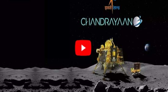 YouTube Rekord Chandrayaan 3 bricht YouTube Rekord
