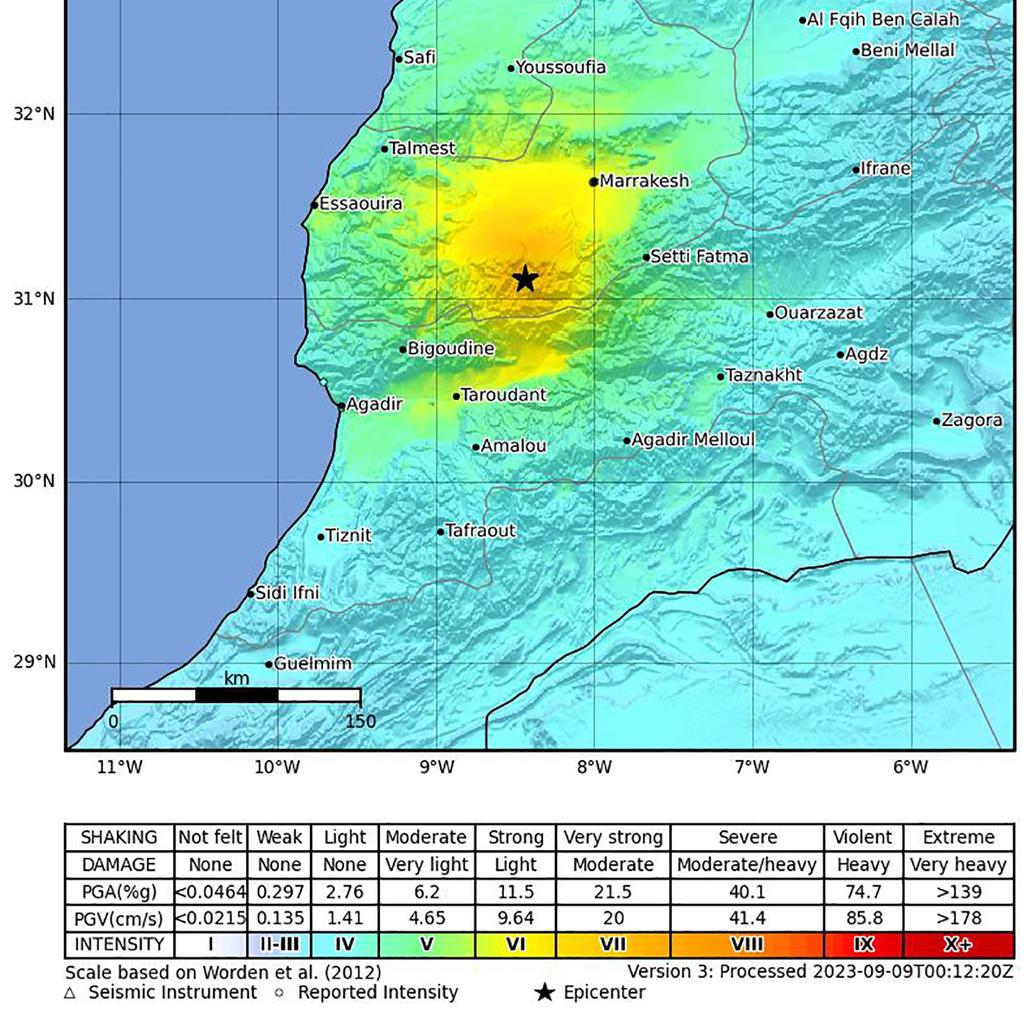 1694253384 511 Zahl der Todesopfer durch schweres Erdbeben in Marokko steigt auf