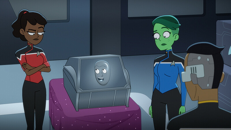Star Trek: Lower Decks Staffel 4, Folge 3, "In der Wiege von Vexilon," aktualisiert die böse Computererzählung mit einer frischen neuen Wendung.