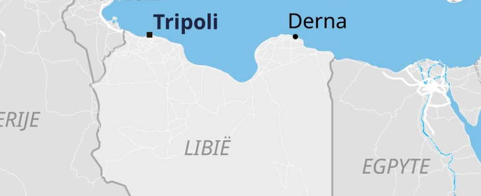 5200 Tote durch Ueberschwemmungen allein in der libyschen Stadt Derna
