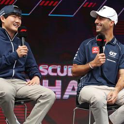 AlphaTauri im Jahr 2024 mit dem Fahrerduo Ricciardo und Tsunoda