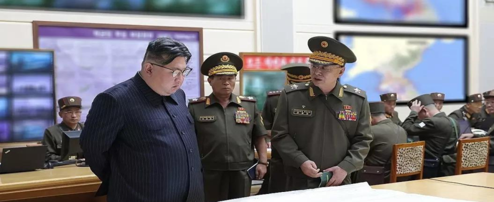 Atomangriff Nordkorea sagt es habe eine „taktische Atomangriffsuebung durchgefuehrt