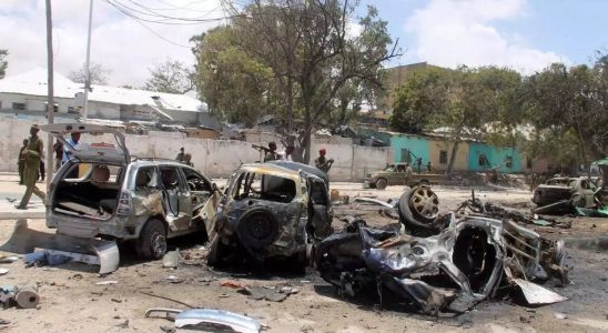 Beledweyne Bei einer LKW Bombe kommen in Somalia mindestens zehn Menschen