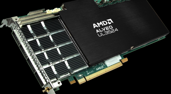 Beschleunigerkarte AMD kuendigt die Beschleunigerkarte Alveo UL3524 fuer elektronische Handelsanwendungen