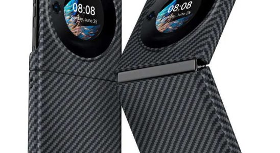 Das Design des Tecno Phantom V Flip Telefons ist online durchgesickert