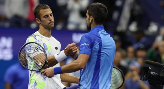 Djokovic kaempft um die vierte Runde der US Open