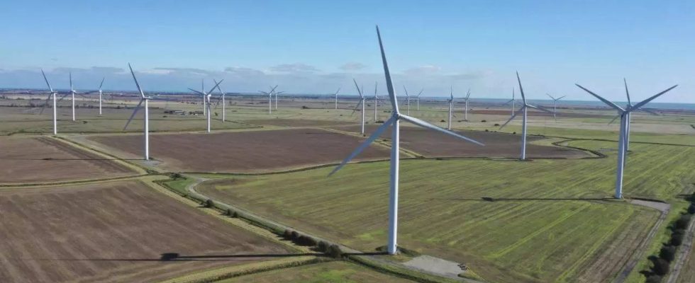 England Die britische Regierung hebt das De facto Verbot fuer Onshore Windparks auf