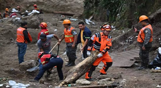 Erdrutsch Bei einem Erdrutsch in Guatemala kommen mindestens drei Menschen