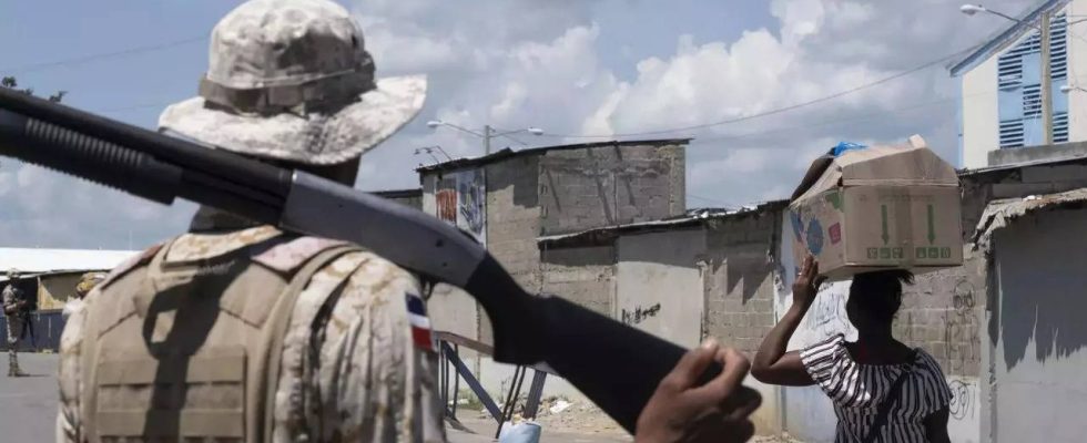 Haiti Die Dominikanische Republik schliesst alle Grenzen zu Haiti da