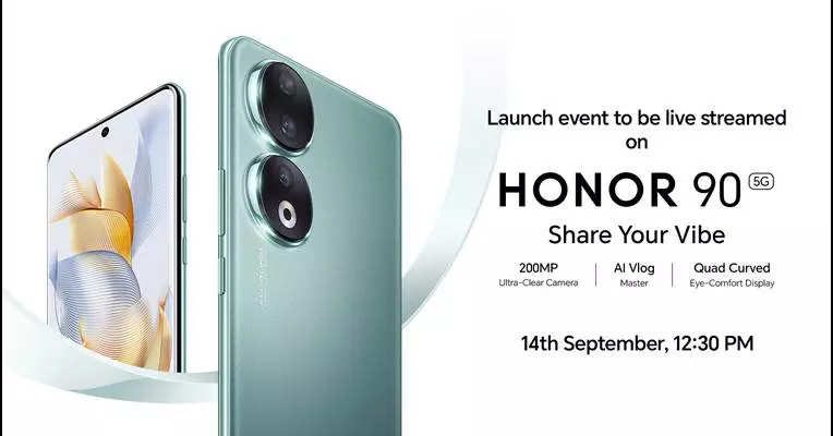 Honor 90 Smartphone mit 200 MP Kamera kommt heute in Indien auf den