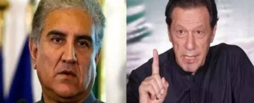 Imran Khan und Shah Mahmood Qureshi im Chiffre Fall schuldig FIA