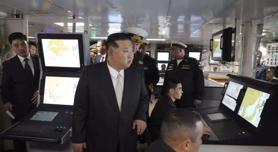 Kim Jong Un verlaesst Russland mit seinem Panzerzug Russische Agenturen