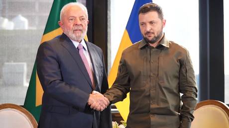 Lula sagte zu Selenskyj es gaebe keine militaerische Loesung fuer