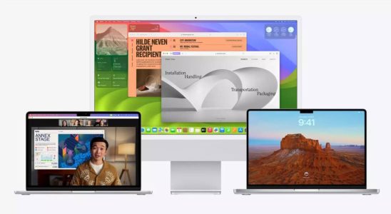 MacOS Sonoma Apple steht vor der Einfuehrung von macOS Sonoma