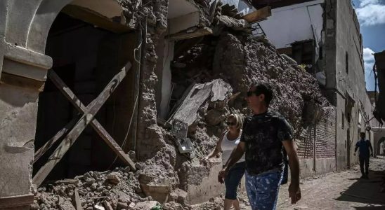 Marokkaner im vom Erdbeben betroffenen Touristengebiet trauern um Verluste und