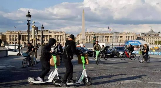 Michelin Au revoir Leih E Scooter Paris ist die erste europaeische Stadt