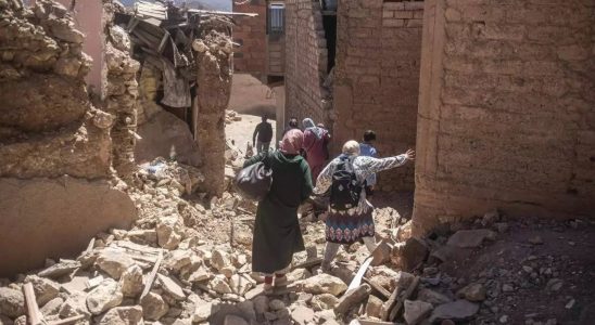 Militaerische Retter Erdbeben in Marokko Hilfsangebote und Gelder aus dem