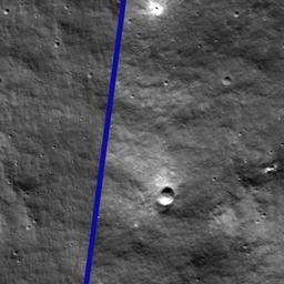 NASA entdeckt Krater im Mond der wahrscheinlich durch russischen Absturz