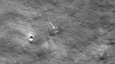 NASA teilt Foto des mutmasslichen Absturzes des russischen Mondes –