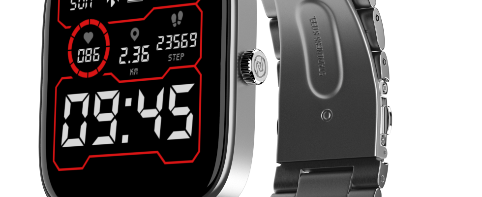 Noise ColorFit Icon 2 Smartwatch mit wasserfestem Design Einfuehrung von