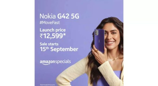 Nokia G42 5G Smartphone mit wasserfestem Design 5000 mAh Akku auf den Markt