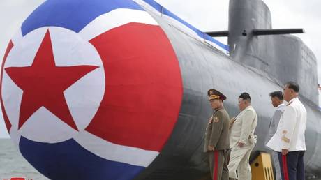 Nordkorea stellt atomar bewaffnetes U Boot vor – World