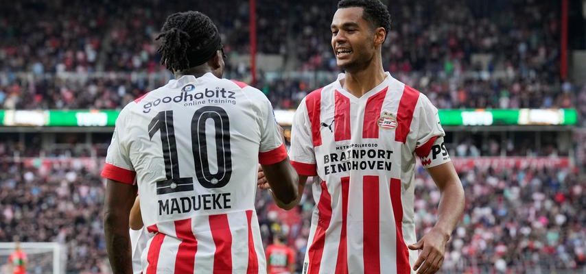 PSV macht dank der Transfers Gakpo und Madueke mehr als