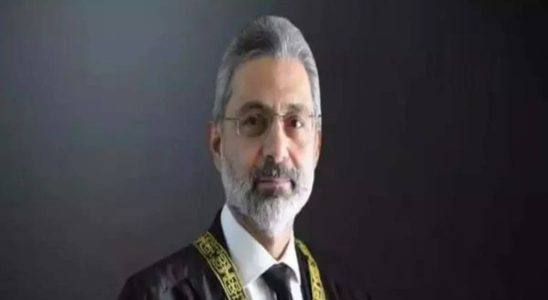 Richter Qazi Faez Isa legt heute seinen Eid als 29