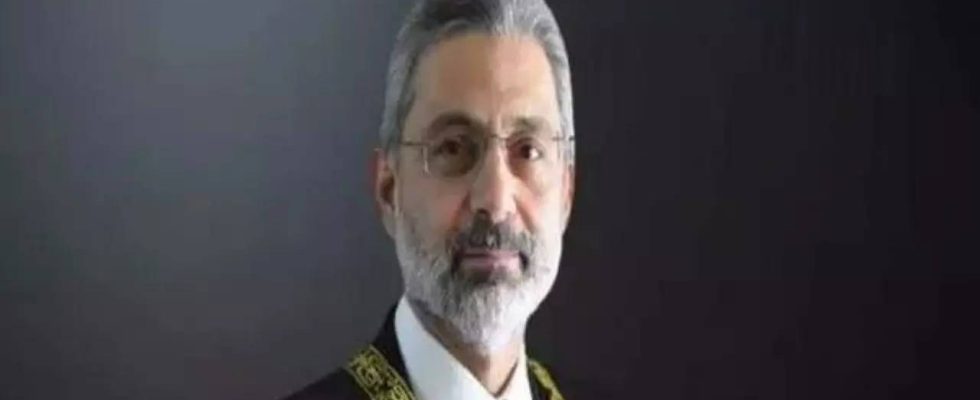 Richter Qazi Faez Isa legt heute seinen Eid als 29
