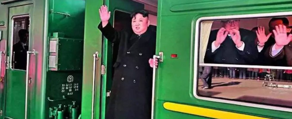 Russland Droht ein Waffendeal Kim auf dem Weg nach Russland