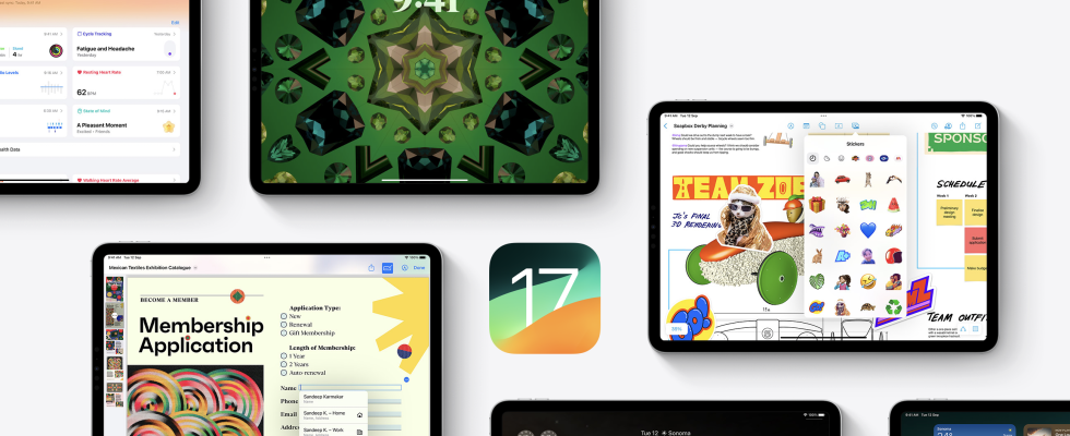 Software Update iPadOS 17 So installieren Sie das neueste Update Dinge