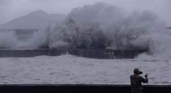 Taifun Taifun Haikui erreicht Taiwan