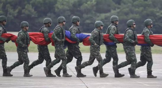 Taiwan China sagt Uebungen in der Naehe von Taiwan zielen