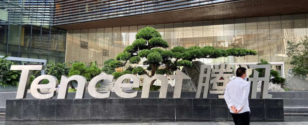 Tencent Tencent wird das neueste chinesische Technologieunternehmen sein das einen