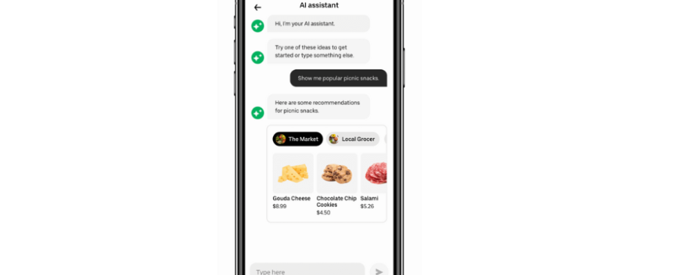 Uber Eats bringt einen von Google betriebenen KI Assistenten mit