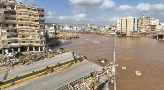 Ueberschwemmung in Libyen Mindestens 30000 Menschen wurden durch Ueberschwemmung in
